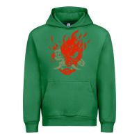 Emerald punk samurai Urban Hoodie - artisFamous