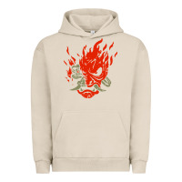 Pigment French Oak punk samurai Urban Hoodie - artisFamous