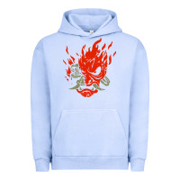 Pigment Grape Ice punk samurai Urban Hoodie - artisFamous