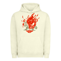 Pigment Pistachio punk samurai Urban Hoodie - artisFamous