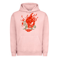 Pigment Salmon punk samurai Urban Hoodie - artisFamous