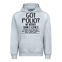 Heather Grey got polio me neither thanks science Urban Hoodie - artisFamous