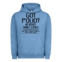 Pigment Pebble Blue got polio me neither thanks science Urban Hoodie - artisFamous
