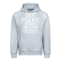 Heather Grey got polio me neither thanks science Urban Hoodie - artisFamous