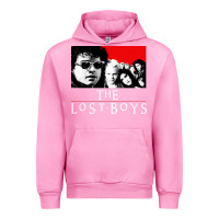 Fuchsia Pink lost boys Urban Hoodie - artisFamous