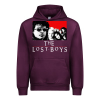 Mauve Wine lost boys Urban Hoodie - artisFamous