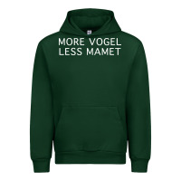 Forest Green more vogel less mamet Urban Hoodie - artisFamous