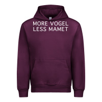 Mauve Wine more vogel less mamet Urban Hoodie - artisFamous