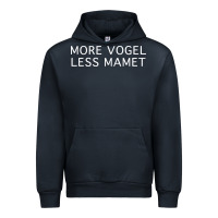 Navy more vogel less mamet Urban Hoodie - artisFamous