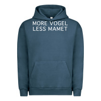 Pigment Midnight Navy more vogel less mamet Urban Hoodie - artisFamous