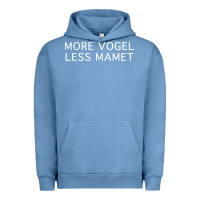 Pigment Pebble Blue more vogel less mamet Urban Hoodie - artisFamous