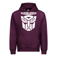 Mauve Wine bumblebee strong Urban Hoodie - artisFamous