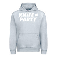 Heather Grey knife party Urban Hoodie - artisFamous