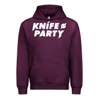 Mauve Wine knife party Urban Hoodie - artisFamous