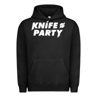 Pigment Black knife party Urban Hoodie - artisFamous