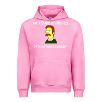 Fuchsia Pink ned flanders Urban Hoodie - artisFamous