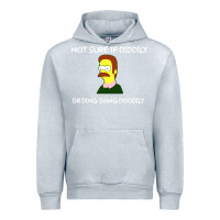 Heather Grey ned flanders Urban Hoodie - artisFamous