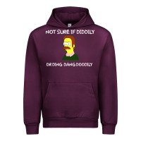 Mauve Wine ned flanders Urban Hoodie - artisFamous