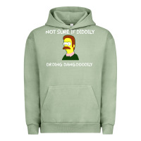 Pigment Oil Green ned flanders Urban Hoodie - artisFamous