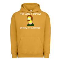 Pigment Peanut Butter ned flanders Urban Hoodie - artisFamous