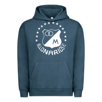 Pigment Midnight Navy millonarios futbol Urban Hoodie - artisFamous
