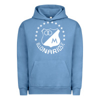 Pigment Pebble Blue millonarios futbol Urban Hoodie - artisFamous