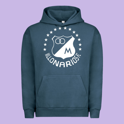Millonarios Futbol Urban Hoodie Designed By Artisfamous