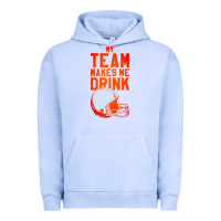 Pigment Grape Ice my team makes me drink Urban Hoodie - artisFamous