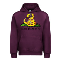 Mauve Wine please tread on me Urban Hoodie - artisFamous