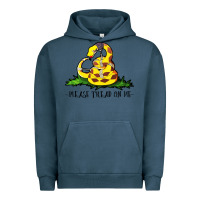 Pigment Midnight Navy please tread on me Urban Hoodie - artisFamous