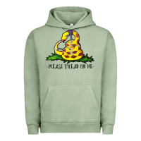 Pigment Oil Green please tread on me Urban Hoodie - artisFamous