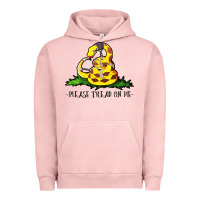 Pigment Salmon please tread on me Urban Hoodie - artisFamous