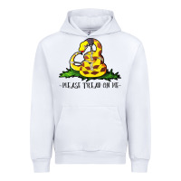 White please tread on me Urban Hoodie - artisFamous
