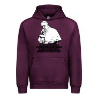 Mauve Wine pope mc Urban Hoodie - artisFamous