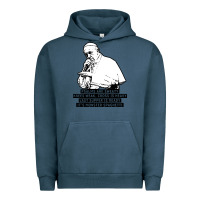Pigment Midnight Navy pope mc Urban Hoodie - artisFamous