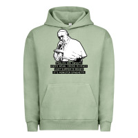 Pigment Oil Green pope mc Urban Hoodie - artisFamous