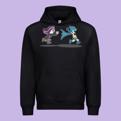 Ozzy Loves Bats Urban Hoodie Designed By Artisfamous
