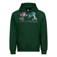 Forest Green ozzy loves bats Urban Hoodie - artisFamous