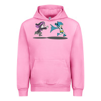 Fuchsia Pink ozzy loves bats Urban Hoodie - artisFamous