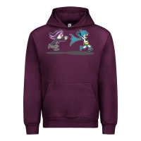 Mauve Wine ozzy loves bats Urban Hoodie - artisFamous