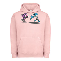 Pigment Salmon ozzy loves bats Urban Hoodie - artisFamous