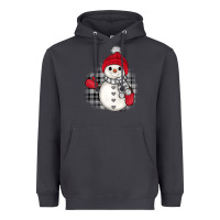 Smoke grey christmas snowman Heavyweight Hoodie - JahusDesignShop