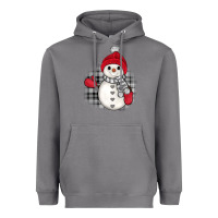 Storm grey christmas snowman Heavyweight Hoodie - JahusDesignShop