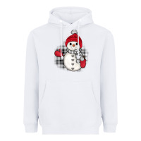 White grey christmas snowman Heavyweight Hoodie - JahusDesignShop