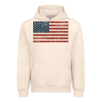Sandshell american flag Urban Hoodie - artisFamous