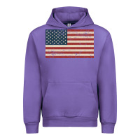 Tulip american flag Urban Hoodie - artisFamous