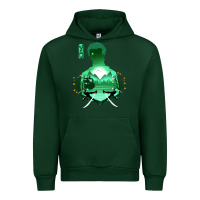 Forest Green Zoro Urban Hoodie - artisFamous