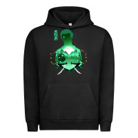 Pigment Black Zoro Urban Hoodie - artisFamous