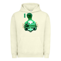 Pigment Pistachio Zoro Urban Hoodie - artisFamous