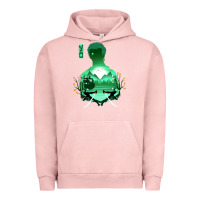 Pigment Salmon Zoro Urban Hoodie - artisFamous